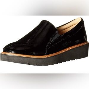 Naturalizer Effie Patent Leather Platform Slip On Loafer